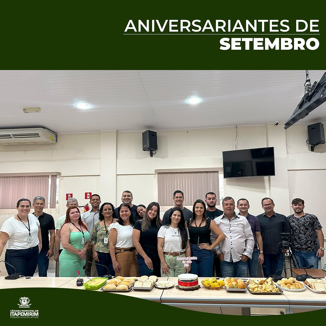 NOTÍCIA:  Aniversariante do mês de Setembro