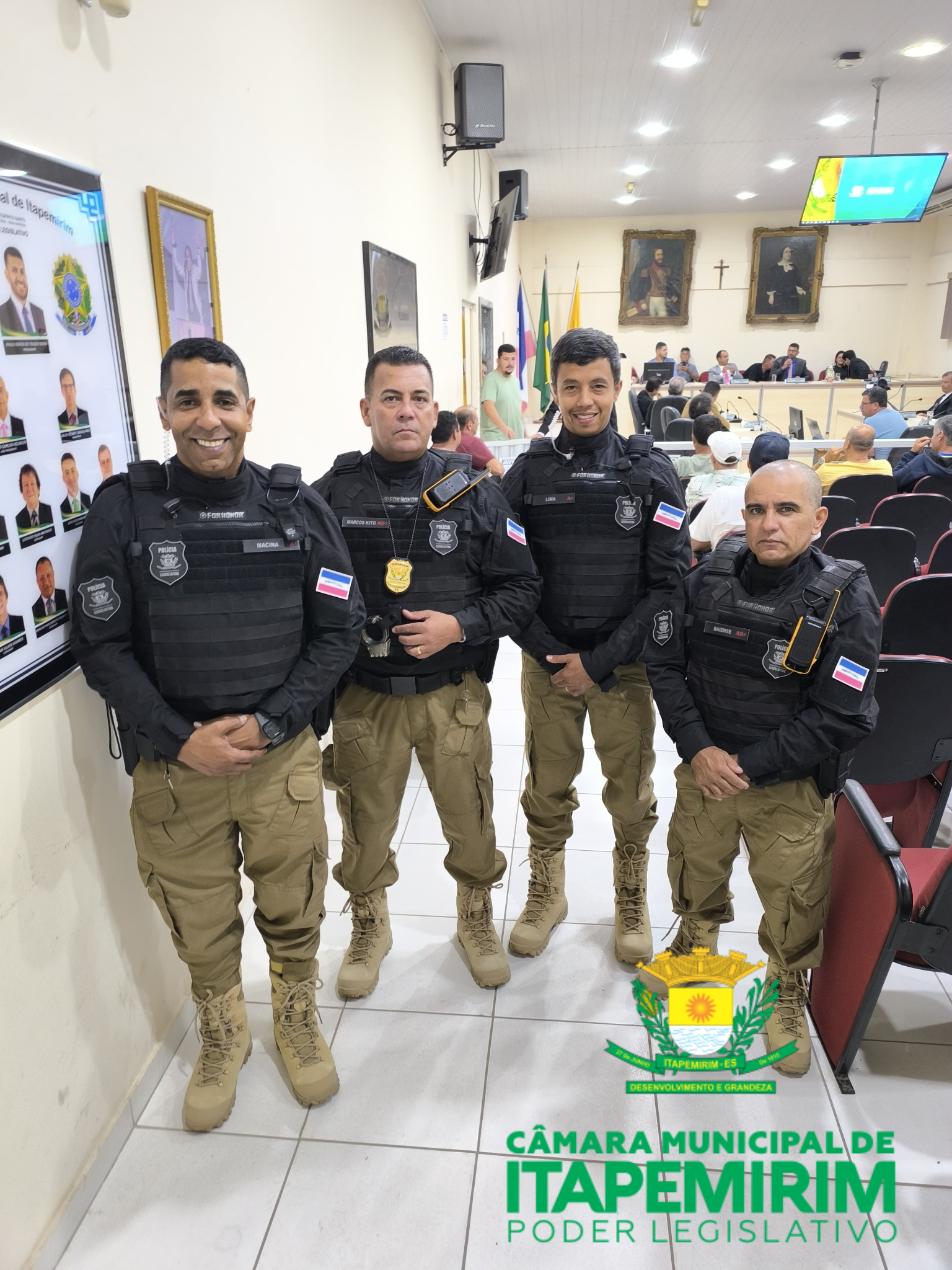 Polícia Legislativa da Câmara Municipal de Itapemirim